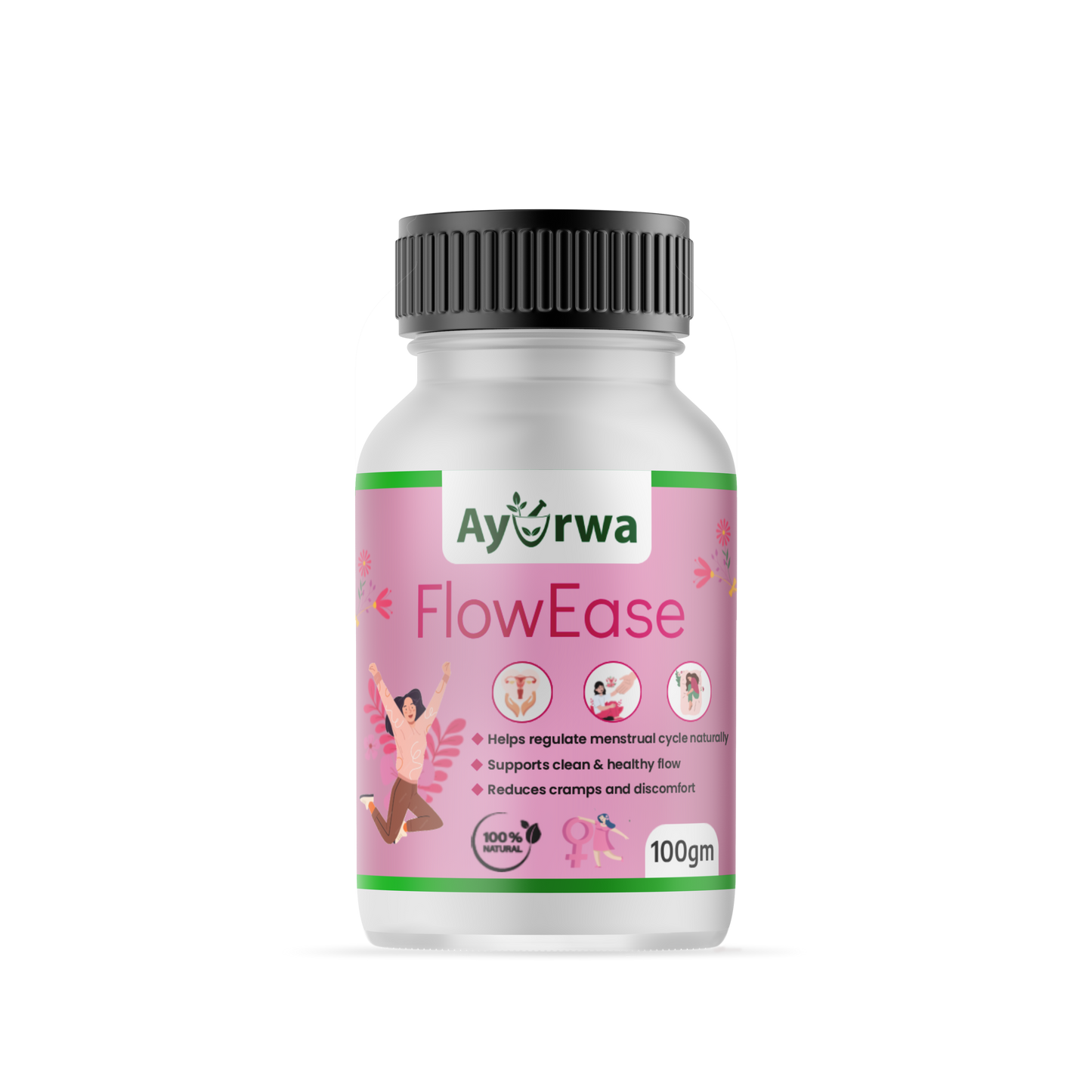 Ayurwa FlowEase for Period Comfort & Cycle Balance